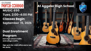 MUSIC 650 College Dual Enrollment