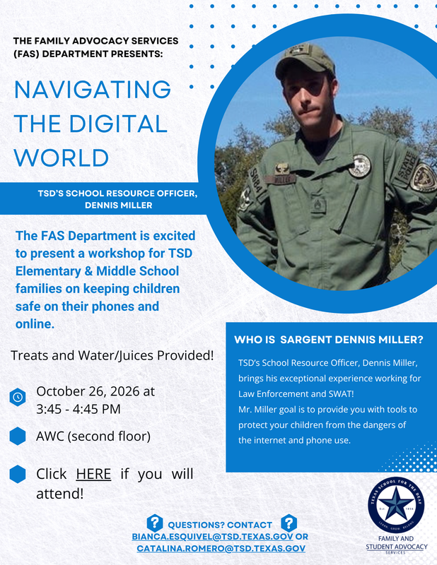 Navigating the Digital World Informational Poster