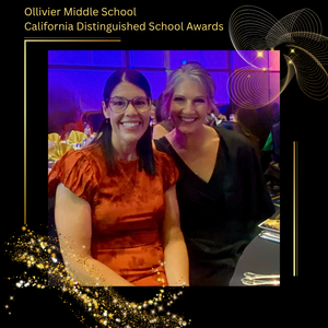 OMS Administration Team Poses for a photo at awards ceremony