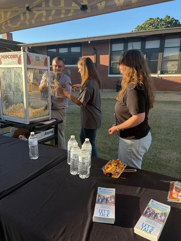 Coach Adams, Mrs.Butler, and Ms.White