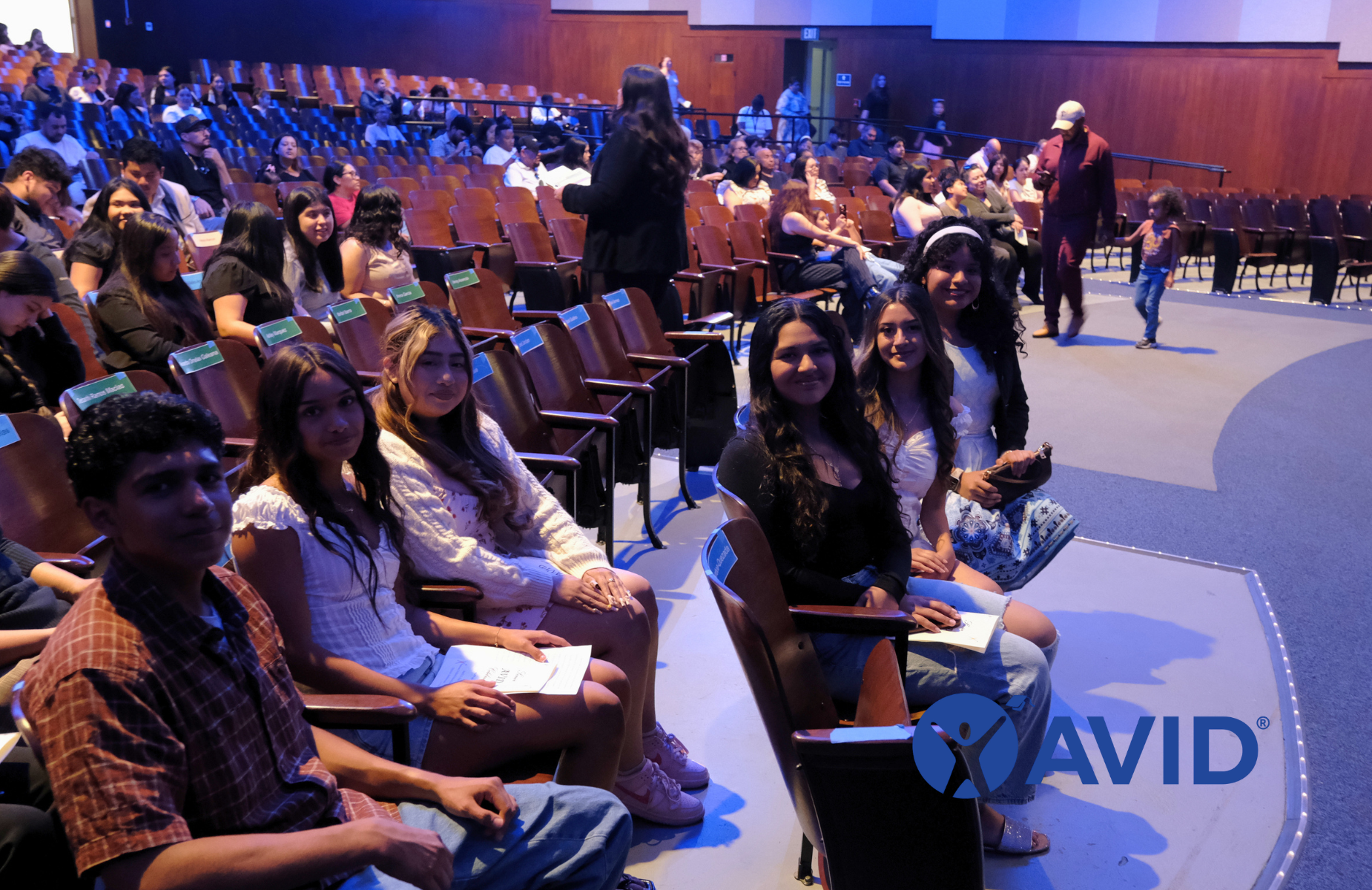 AVID Celebration photo- shuffle banner