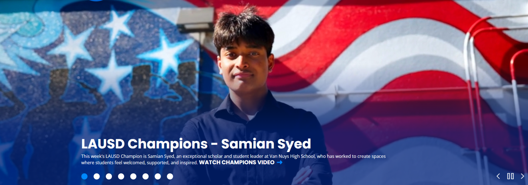 LAUSD Champion - Samian Syed