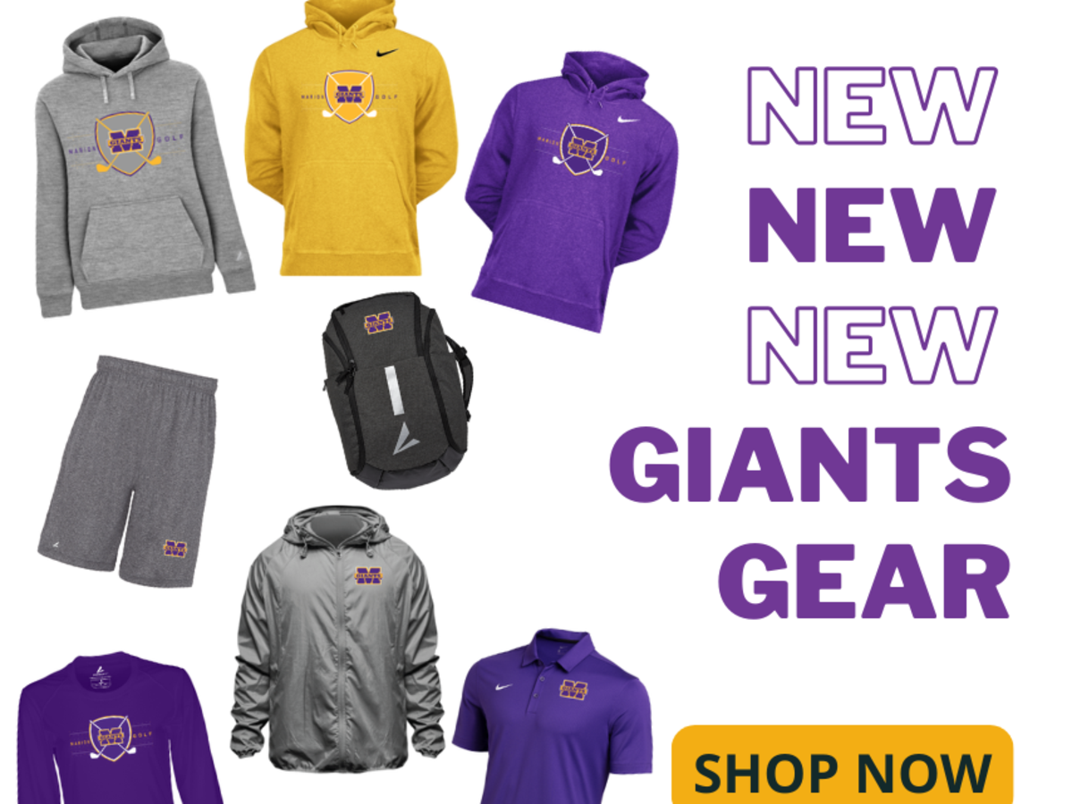 promo graphic - MHS girls golf 2025 spirit wear