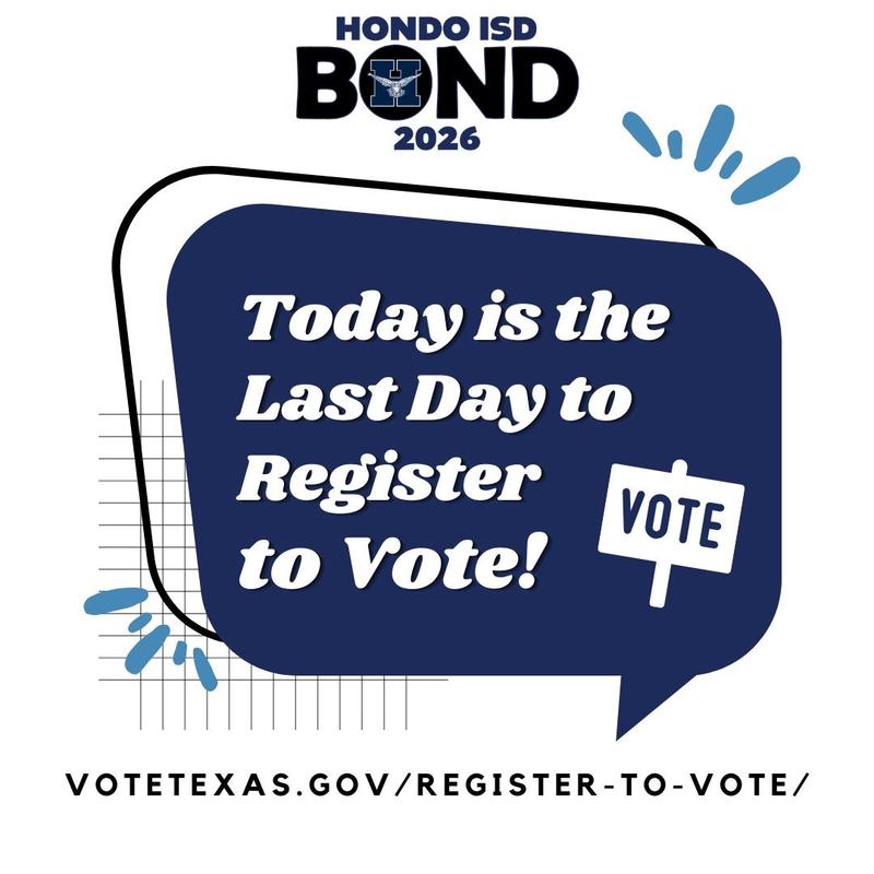 Today is the last day to Register to Vote!