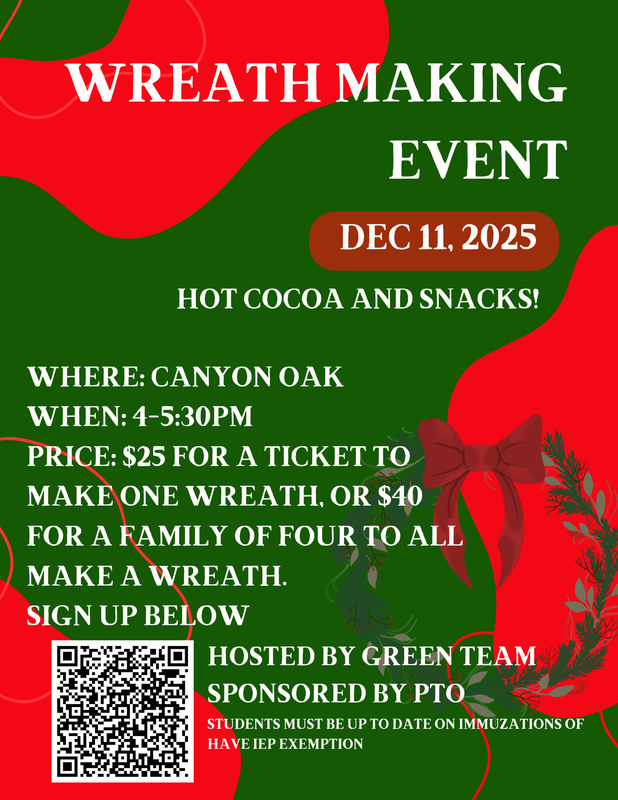 Wreath making flyer