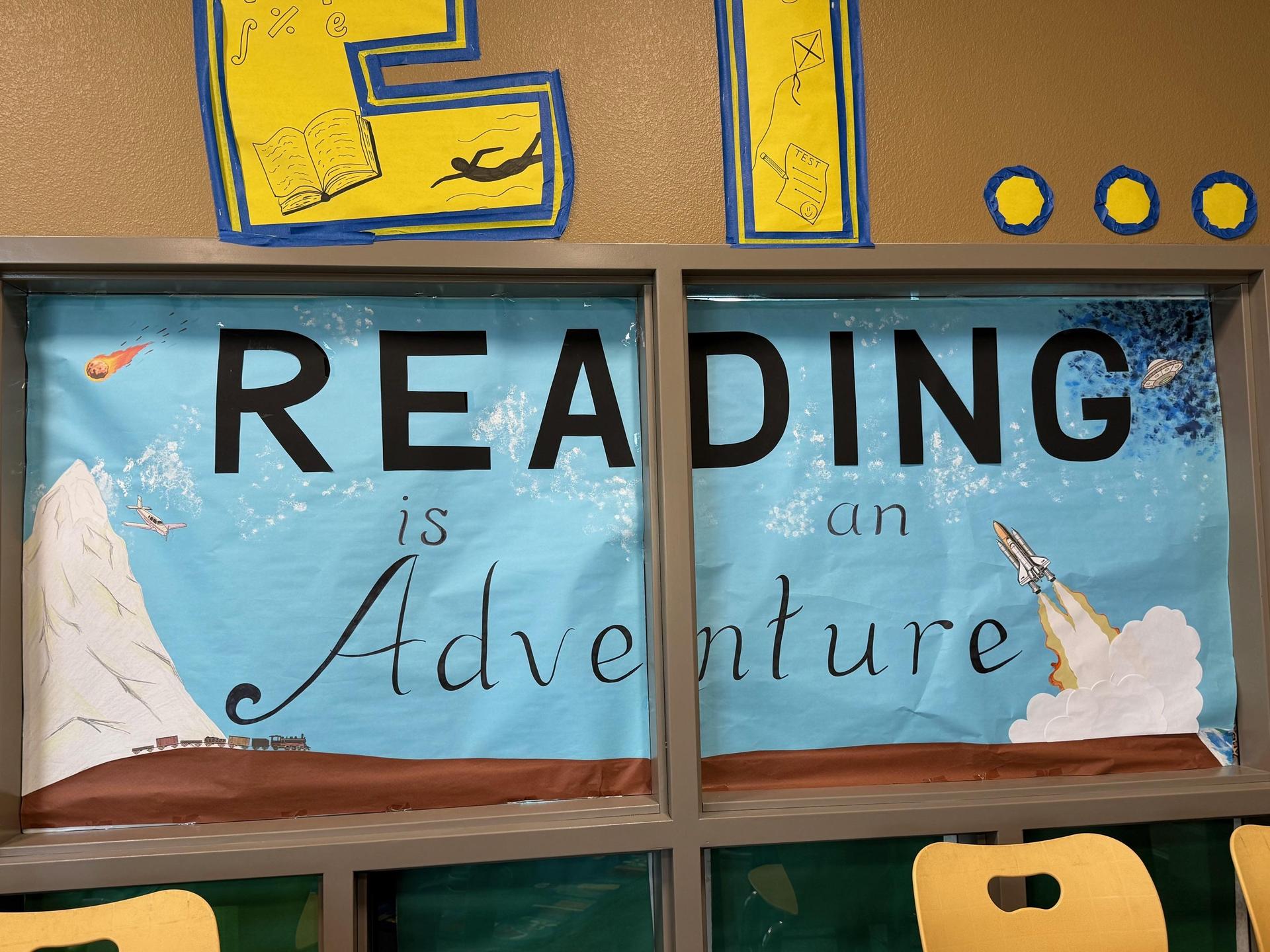 Reading is an Adventure!