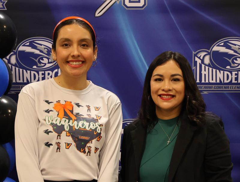 April teacher of the month is Gisselle Martinez.