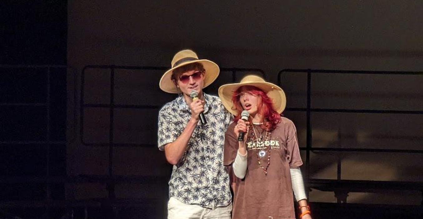 TKHS students perform at the TKHS talent show.