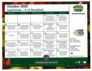 October Menu