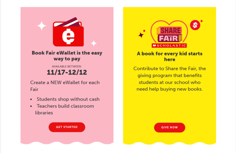 Help Kids at KMS Get Books—Give to Share the Fair or our E-wallet!