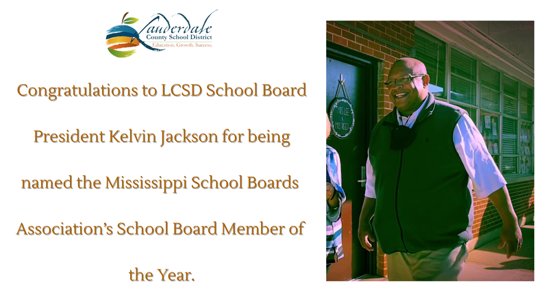LCSD School Board President Receives State Honor