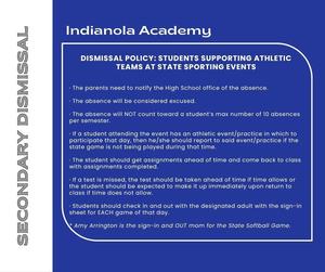 dismissal policy
