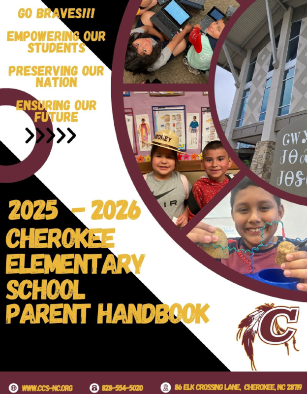CES Parent Handbook cover