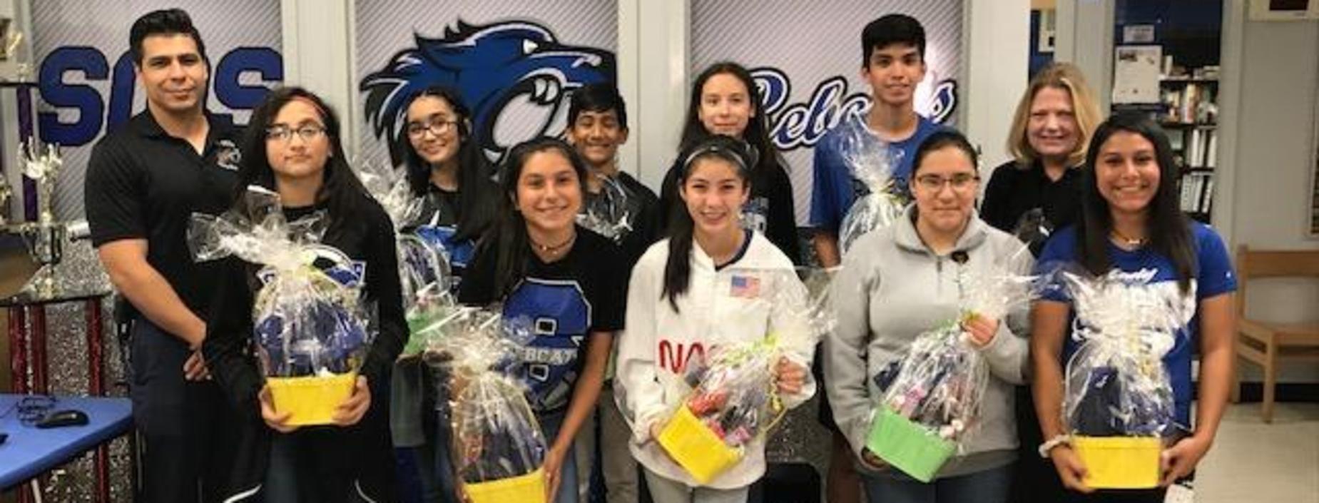 Students at south win an early pre-registration drawing