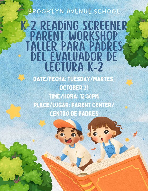K-2 Reading Screener Parent Workshop