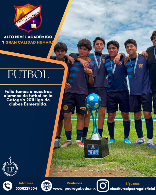 ¡Felicidades, Campeones 2011 de la Liga de Clubes Esmeralda! 💙