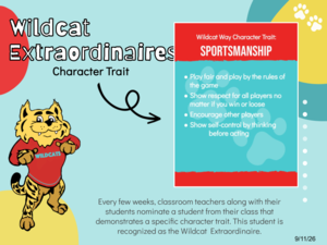 School recognition of sportsmanship by grade level