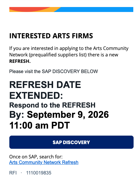ACN Refresh extension Sept 9