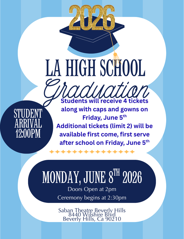 LA High School Graduation 06-08-2026 Featured Photo