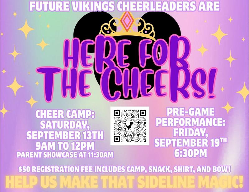 Future Vikings Cheer Camp! Featured Photo