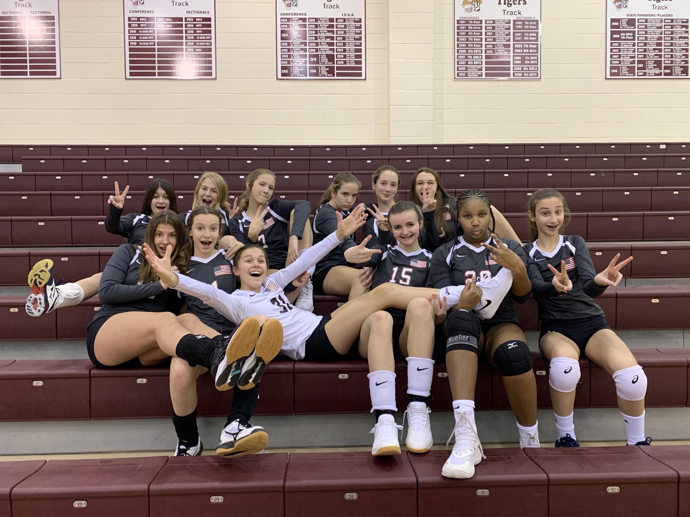 Girls Volleyball Cristina Vallejo Frankfort School District 157C