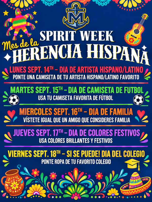 Hispanic Spirit Week-sp