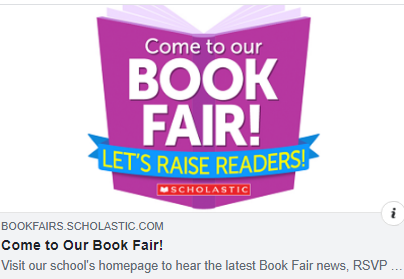 Scholastic virtual book fair logo