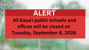 School Closed on September 8th