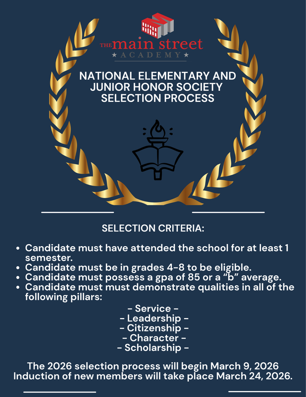 TMSA Announces National Elementary and Junior Honor Society Selection Process