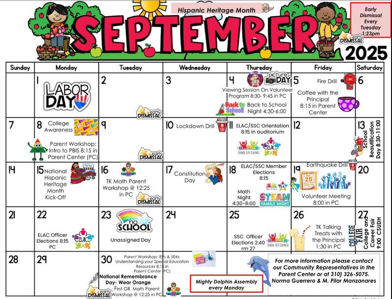 September Calander