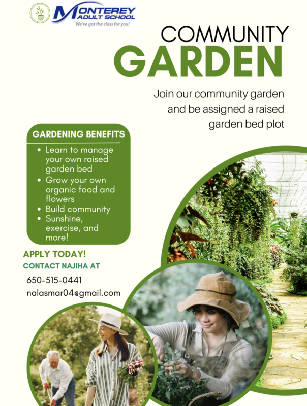 flyer for garden