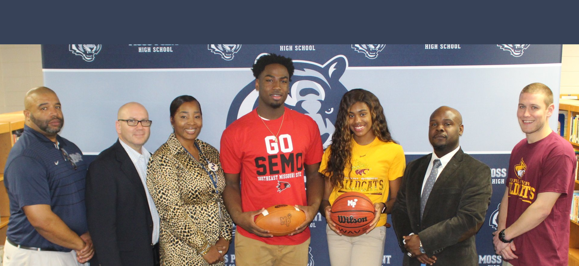 students with administrators