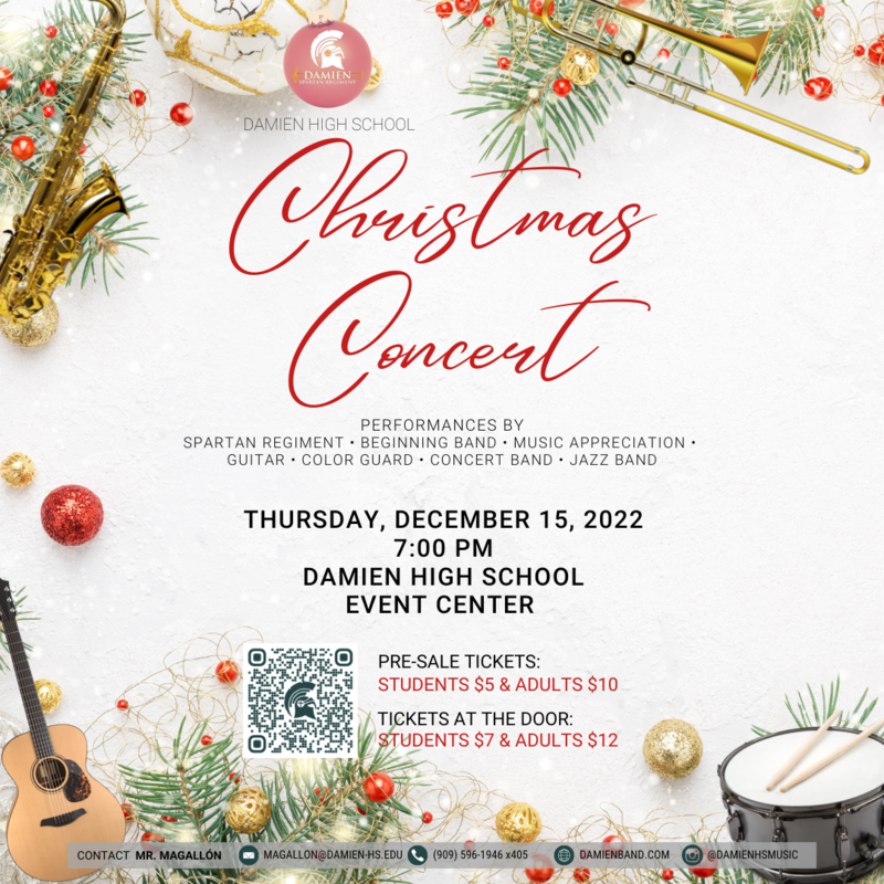 Spartan Regiment ends year with Christmas Concert Featured Photo