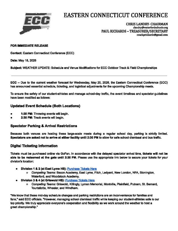 ECC Outdoor Track & Field Championships
