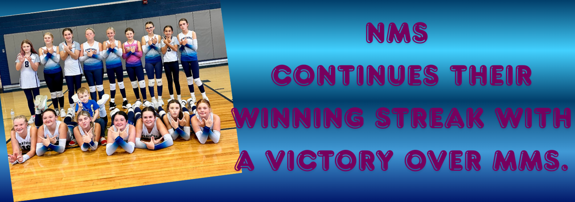 NMS volleyball wins against MMS