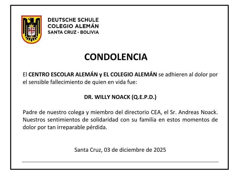 CONDOLENCIA Featured Photo