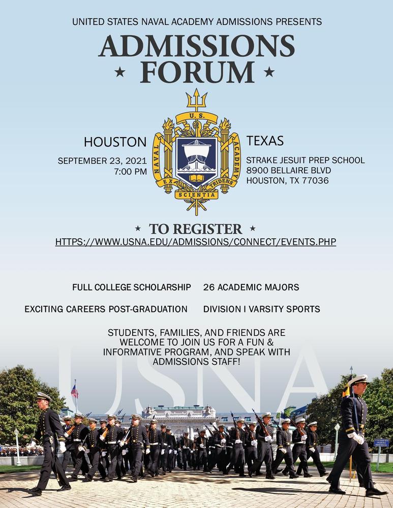 US Naval Academy Admissions Forum