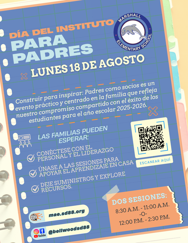 Parent Institute Flyer Spanish