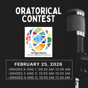 Oratorical Contest Flyer - English