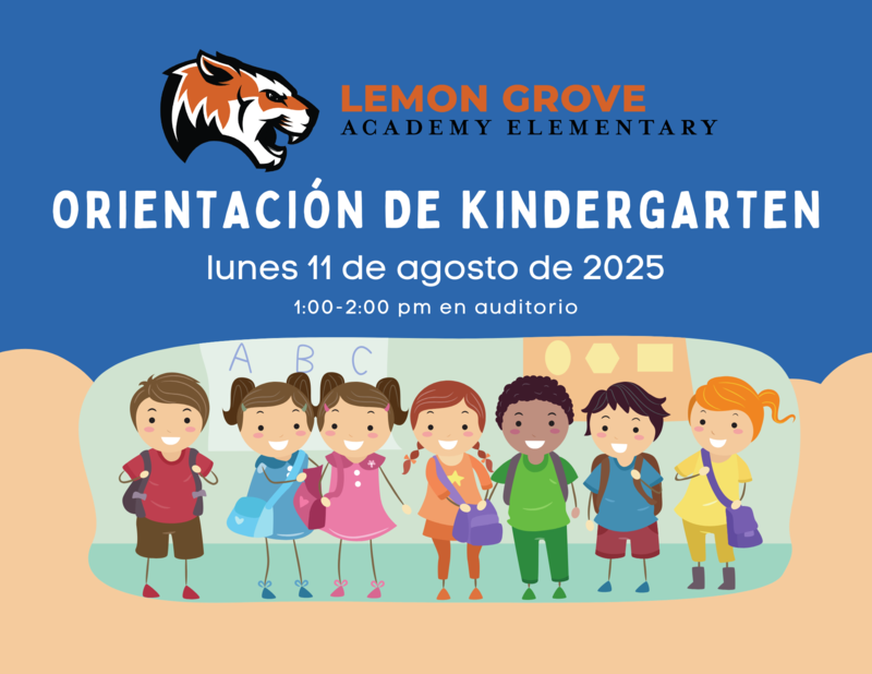LGAE Kindergarten Orientation 2025-2026 Featured Photo