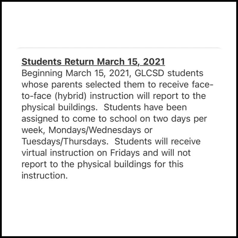 CLARIFICATION REGARDING SCHOOL OPENING Featured Photo