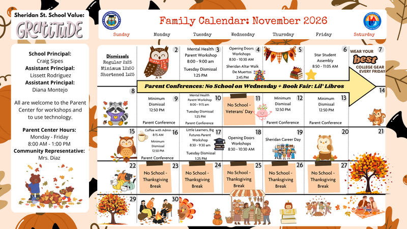Welcome to November Featured Photo