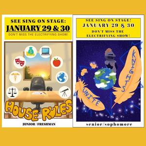 SING flyer with both groups