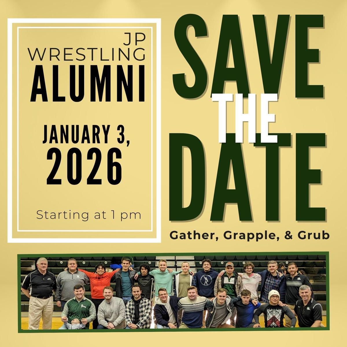 JP wrestling alumni match
