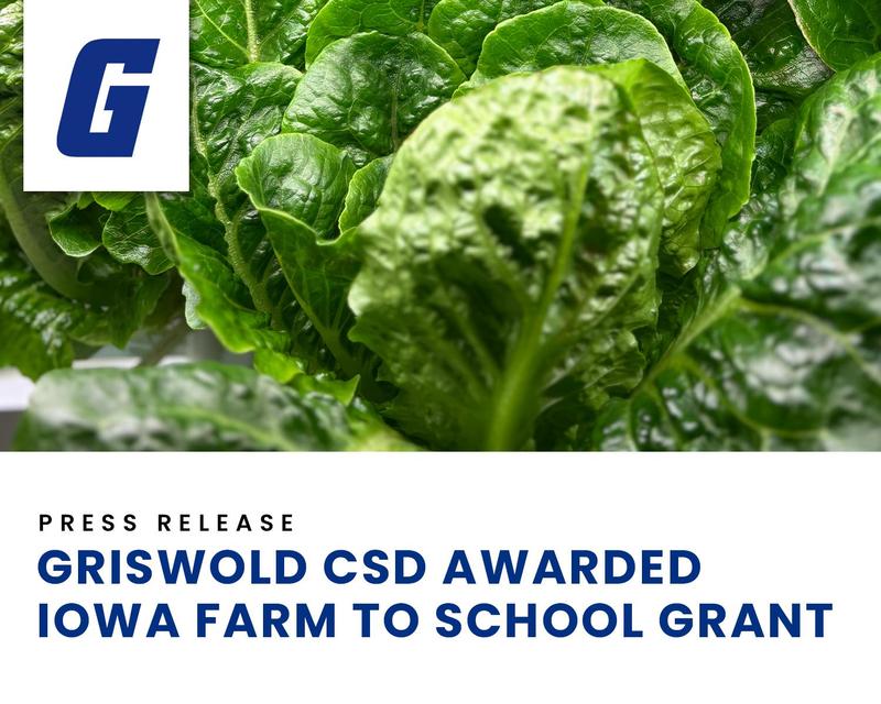 Griswold CSD Awarded Farm To School Grant