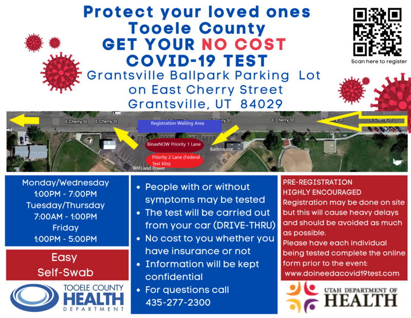 No Cost Mobile Testing Site for COVID-19 Thumbnail Image