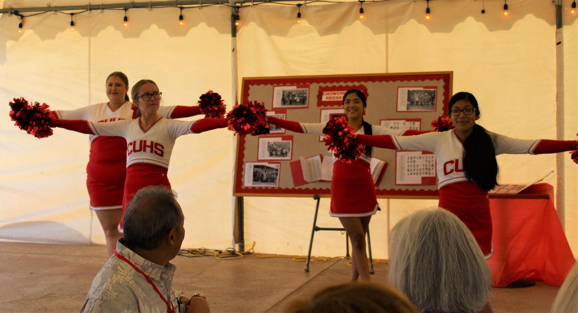 Members of the class of 1971 at their 50 year reunion