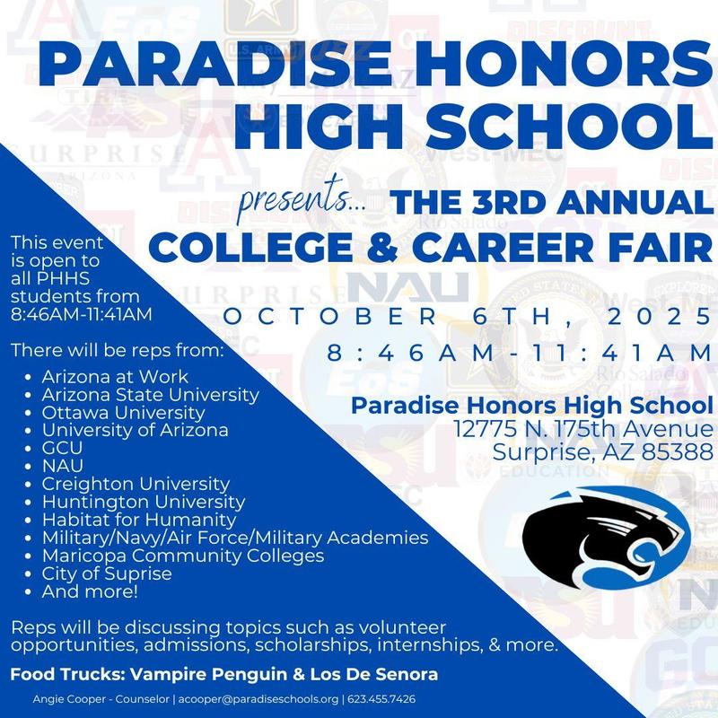 career fair flyer