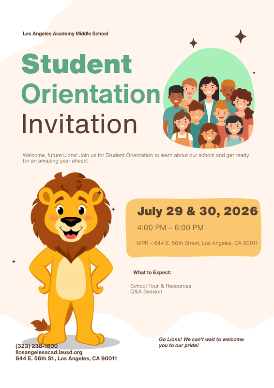 Invitation to Orientation in English