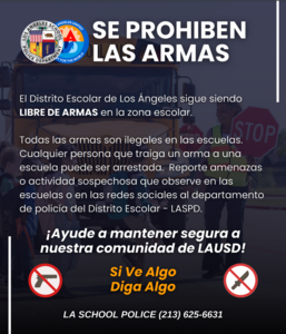 Se Prohibenlas Armas